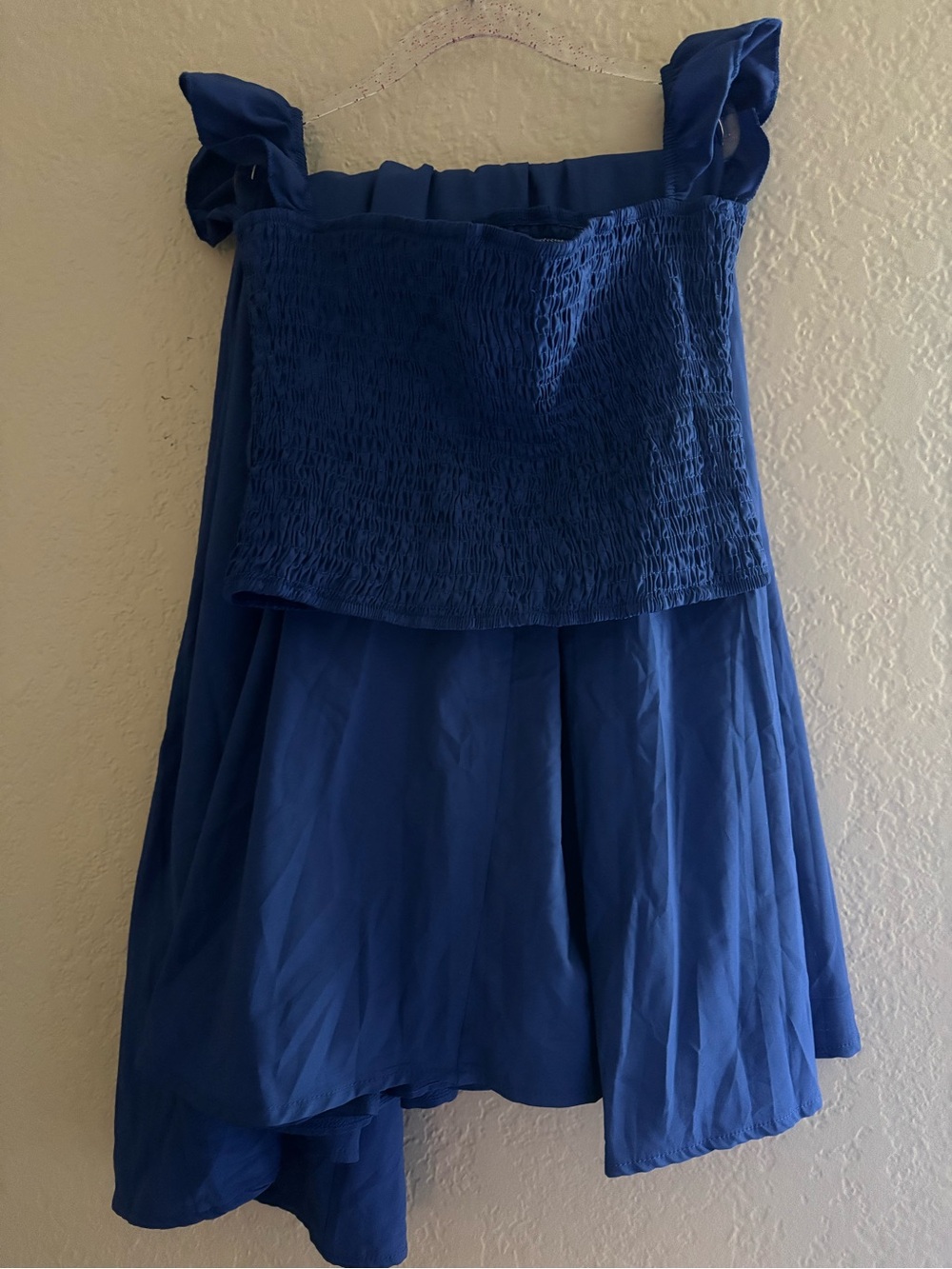 Blue Ruffle Set